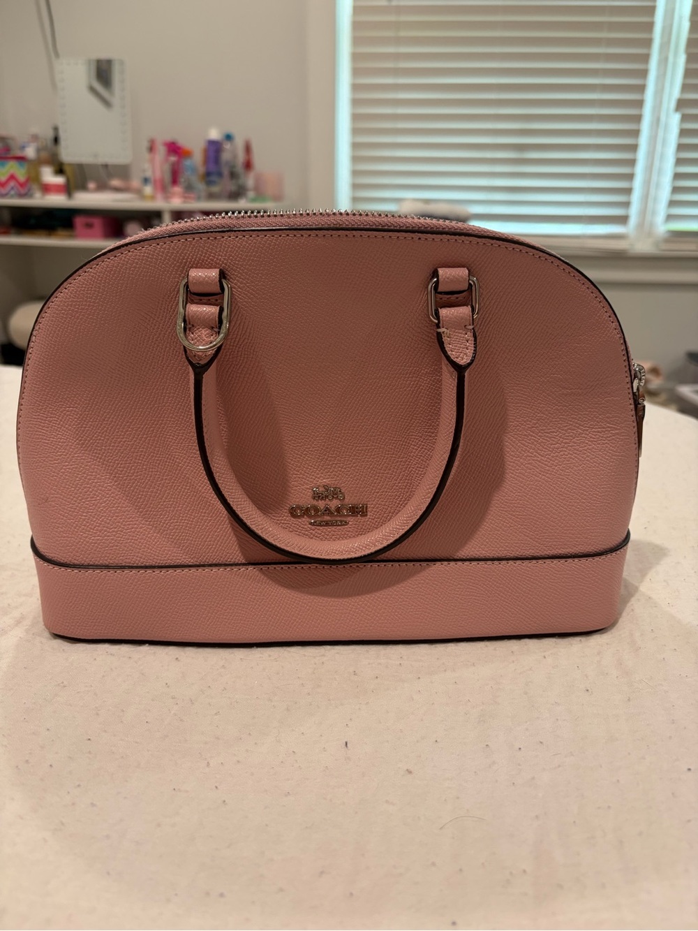 Coach Blush Pink Dome Satchel
